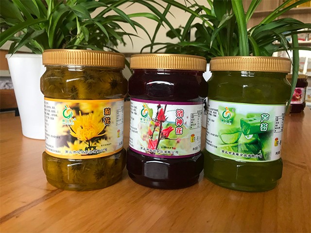 菊花花茶、洛神花花茶、蘆薈花茶